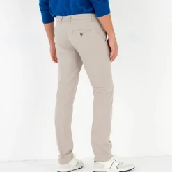 Broek<Blancheporte Chino broek in keperstof beige