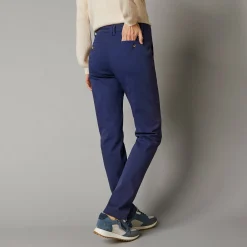 Broek<Blancheporte Chino stretchbroek marine