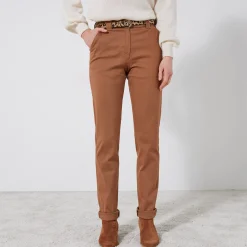 Broek<Blancheporte Chino stretchbroek karamel