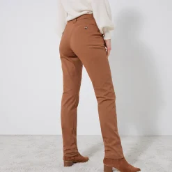 Broek<Blancheporte Chino stretchbroek karamel