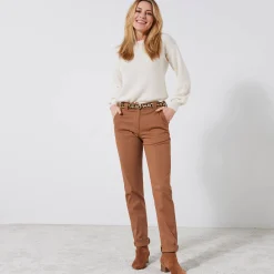 Broek<Blancheporte Chino stretchbroek karamel