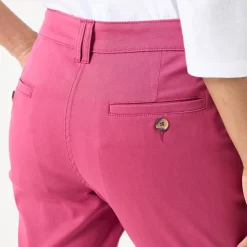 Broek<Blancheporte Chino stretchbroek pruim