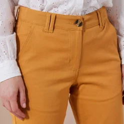 Broek<Blancheporte Chino stretchbroek kerrie