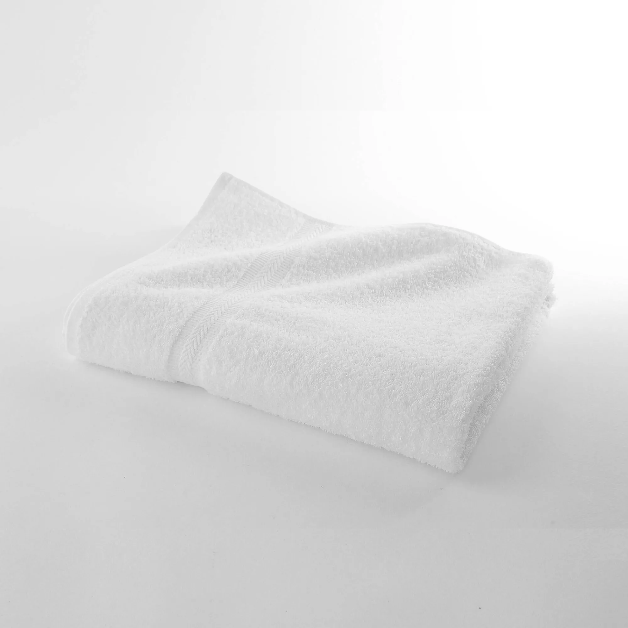Badhanddoek<Colombine Collectie effen handdoeken 420 g/m2 met zacht comfort wit