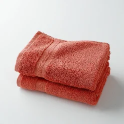 Badhanddoek<Colombine Collectie effen handdoeken 420 g/m2 met zacht comfort tomette