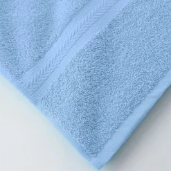 Badhanddoek<Colombine Collectie effen handdoeken 420 g/m2 met zacht comfort korenbloem