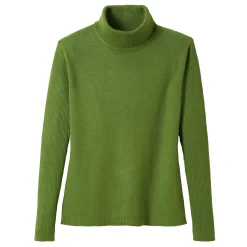 Trui En Vest<Blancheporte Coltrui, kleine lengtes groen