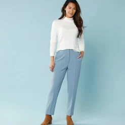 Trui En Vest<Blancheporte Coltrui, kleine lengtes ecru