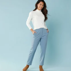 Trui En Vest<Blancheporte Coltrui, kleine lengtes ecru
