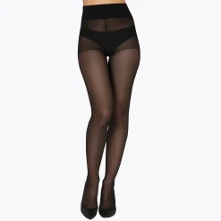 Panty’s, Kniekousen En Sokken<Well Comfortabele, half-opake panty Infini Confort van ® zwart
