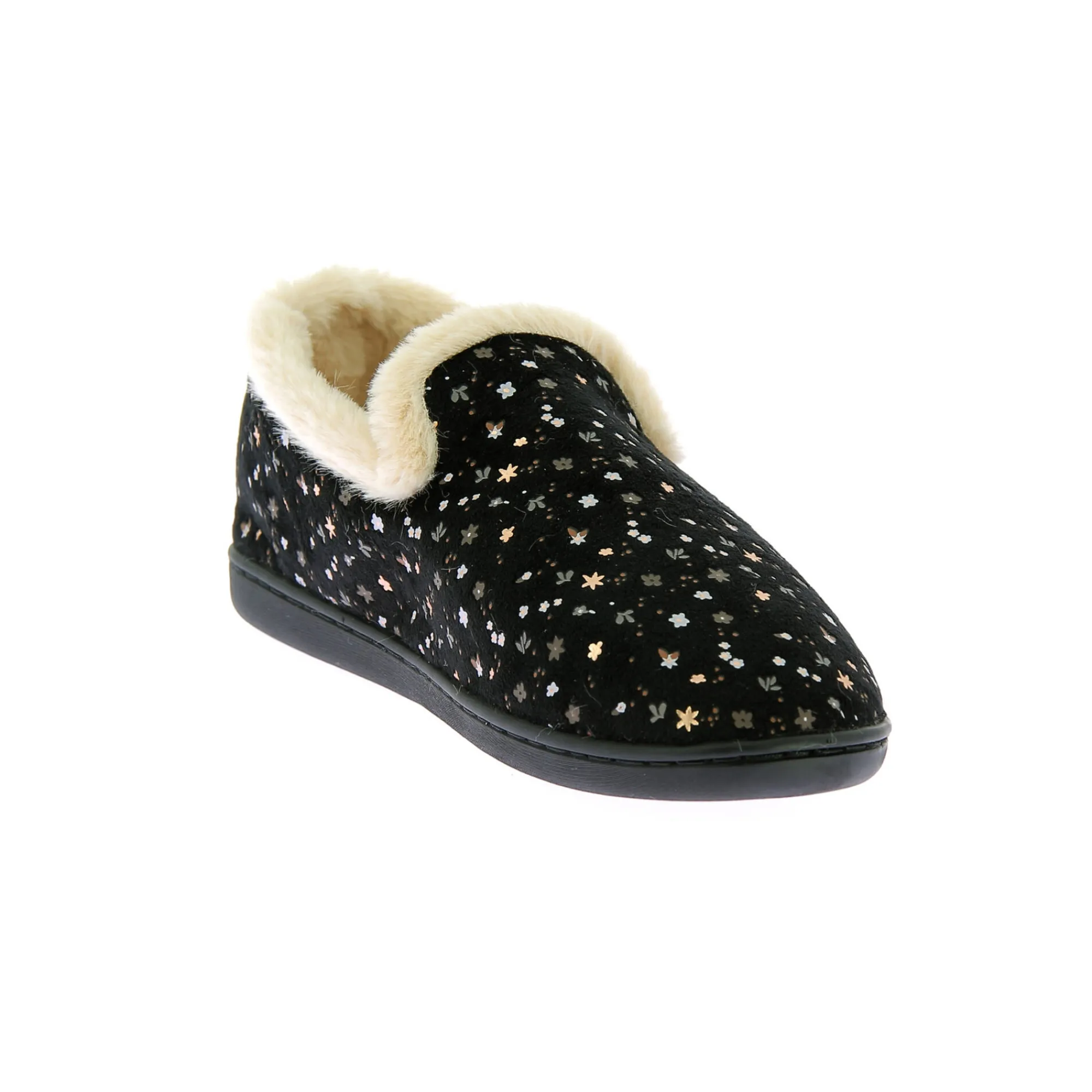 Sloffen|Sloffen<Dim Comfortabele pantoffels zwart