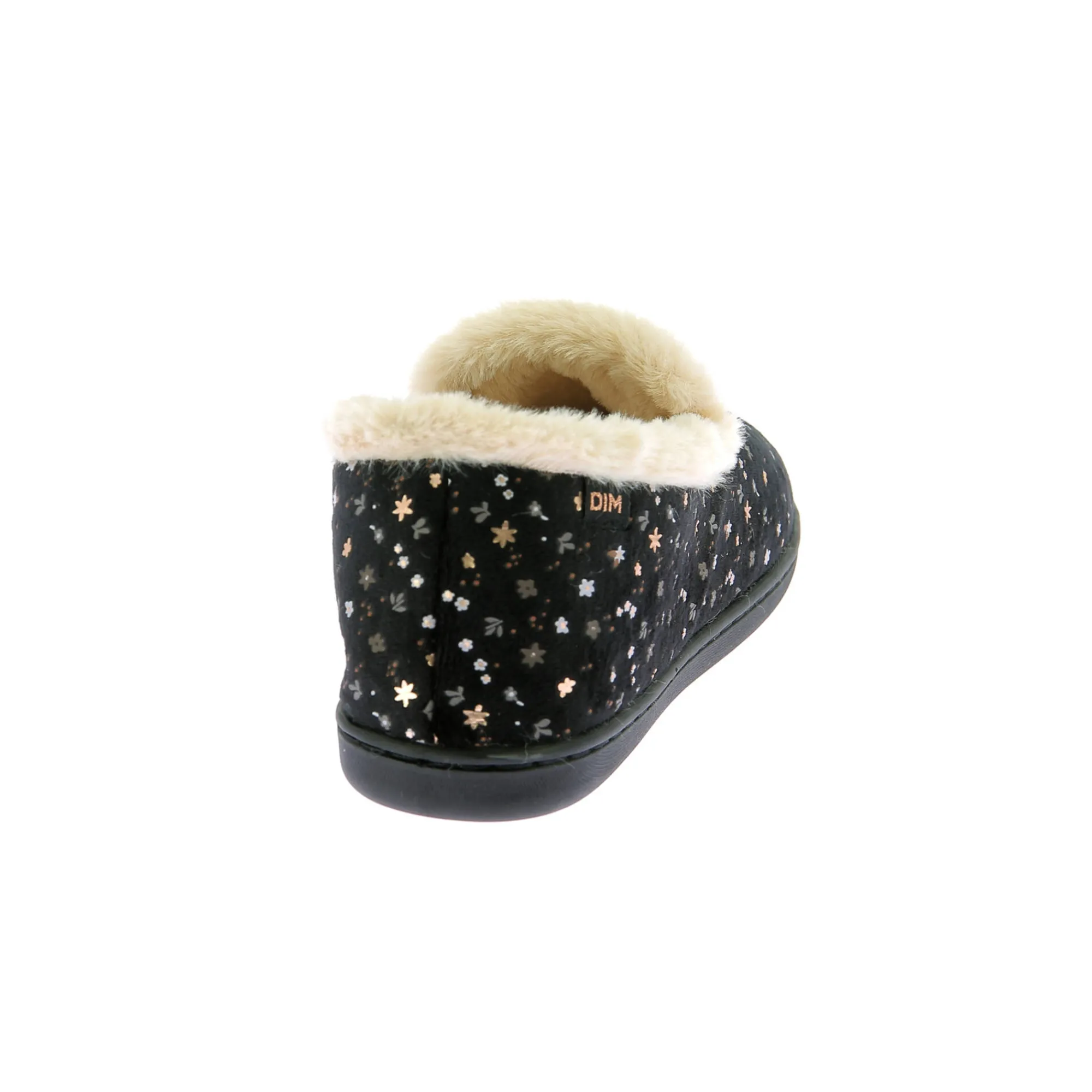 Sloffen|Sloffen<Dim Comfortabele pantoffels zwart
