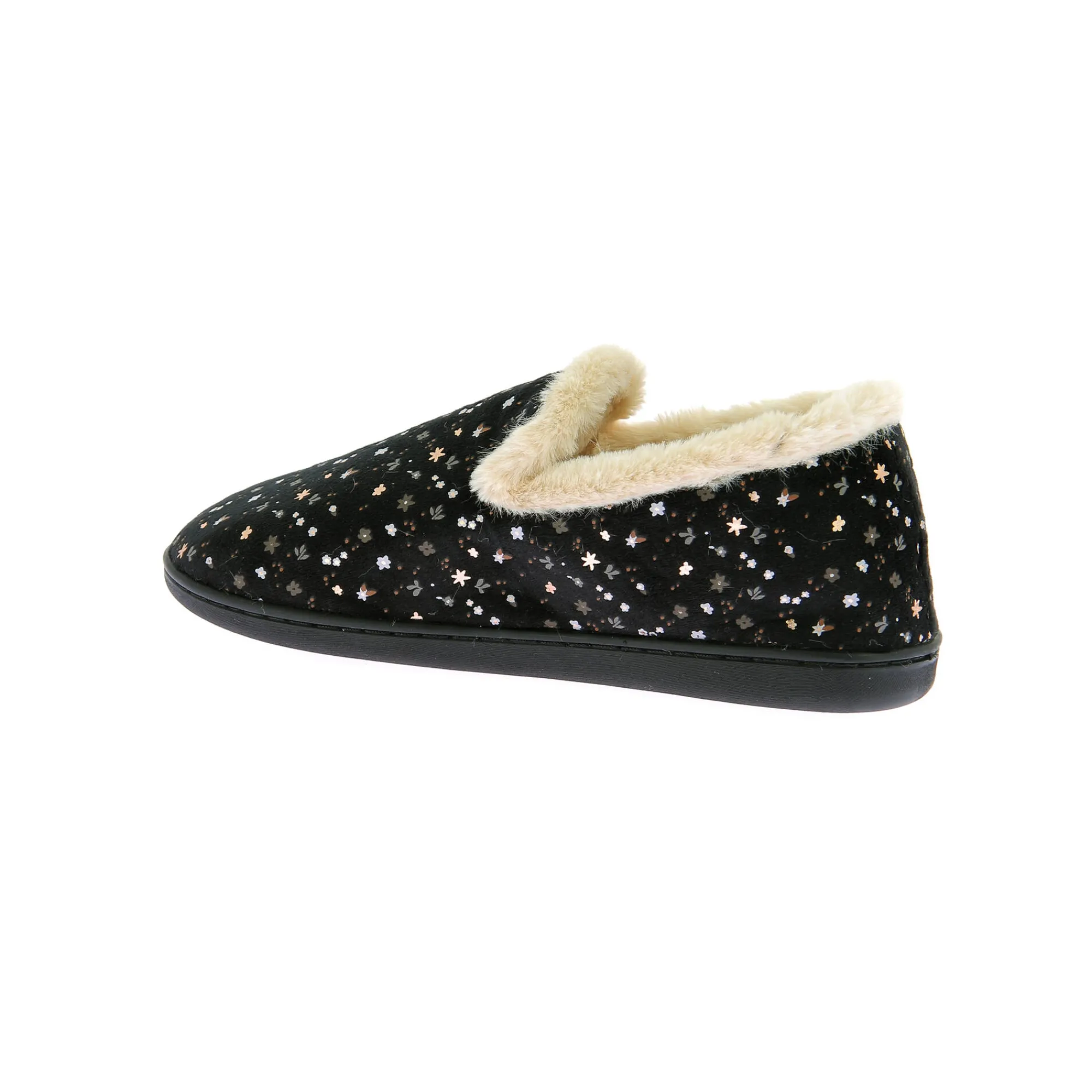 Sloffen|Sloffen<Dim Comfortabele pantoffels zwart