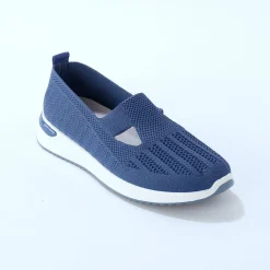 Baskets En Sneakers|Schoenen<Blancheporte Comfortabele sneakers in mesh blauw