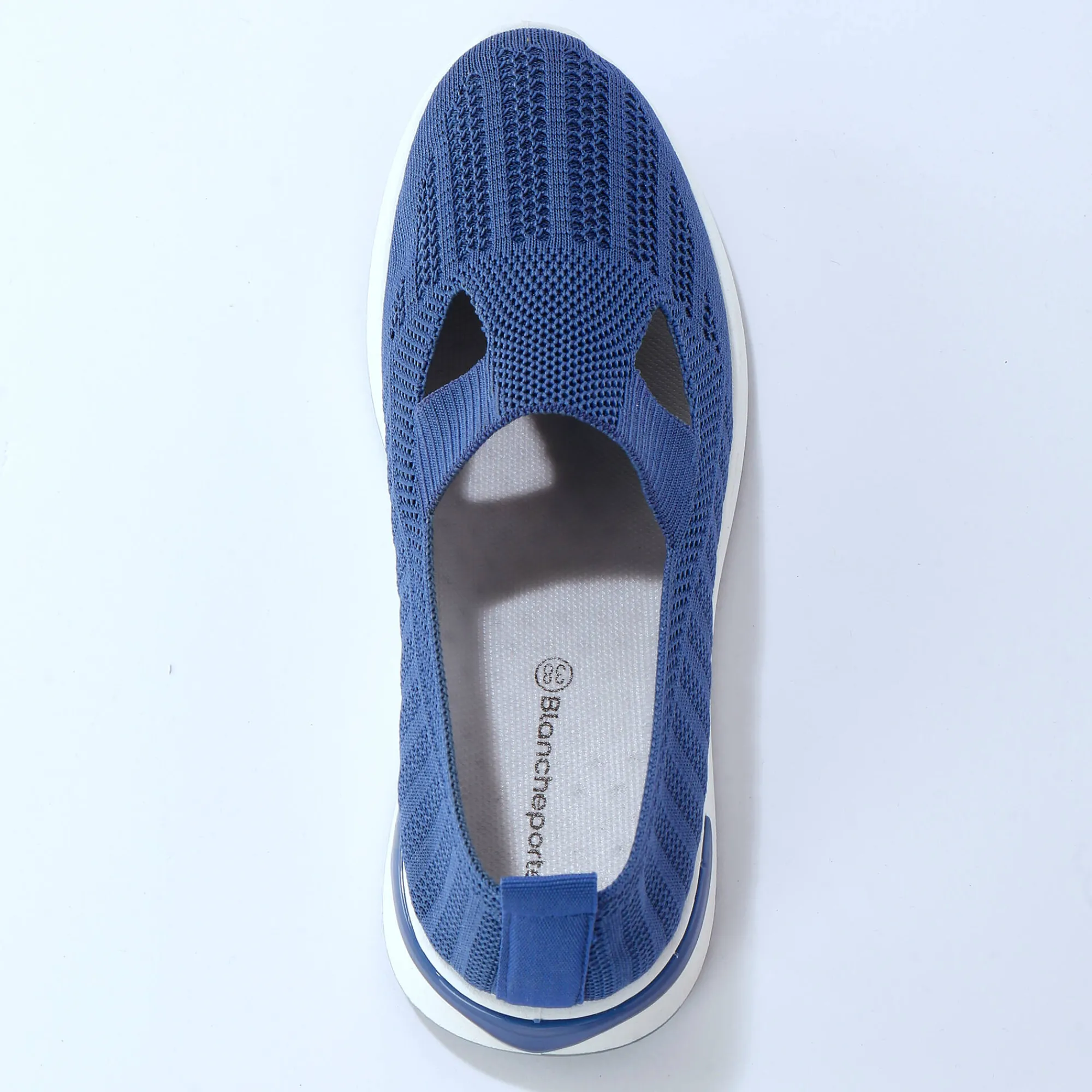 Baskets En Sneakers|Schoenen<Blancheporte Comfortabele sneakers in mesh blauw