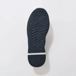 Baskets En Sneakers|Schoenen<Blancheporte Comfortabele sneakers met fantasietricot blauw