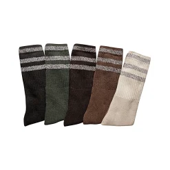 Ondergoed<Blancheporte Comfortabele tennissokken - set van 10 paar zwart / kaki / bruin