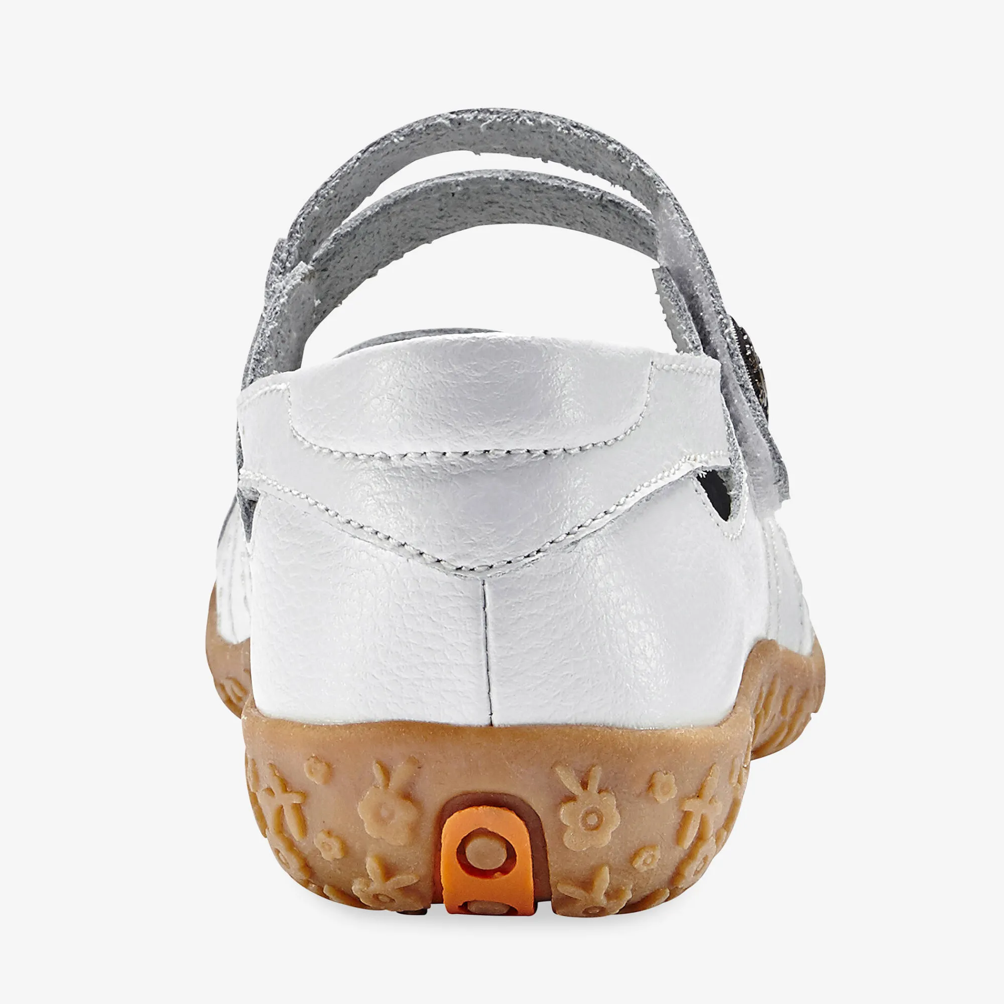 Ballerina's|Schoenen<Blancheporte Comfortschoenen in ultrasoepel leer - wit