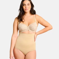 Slip En Shorty<Sans Complexe Corrigerende gaineslip "slimmers" huidkleur