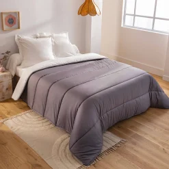 Dekbed<Blancheporte Dekbed in microvezel met Pastel print 400g/m2 roze
