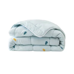 Dekbed<Blancheporte Dekbed in microvezel, plantenprint, 200 g/m2 watergroen