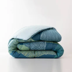 Dekbed<Blancheporte Dekbed in polyester met Gingko print - 200g/m2 cederhout