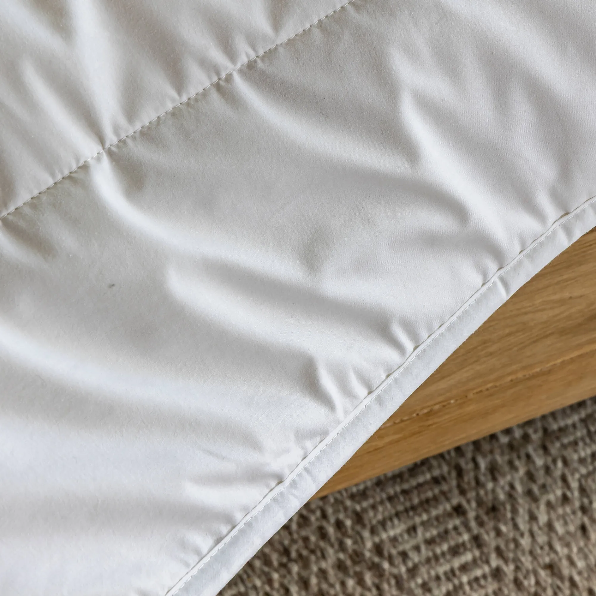 Dekbed<Ourson Dekbed in zuiver scheerwol Woolmark® 600g/m2 wit