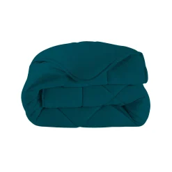 Kids Dekbed|Dekbed<Blancheporte Deken in fleece 200g/m2 petroleumblauw