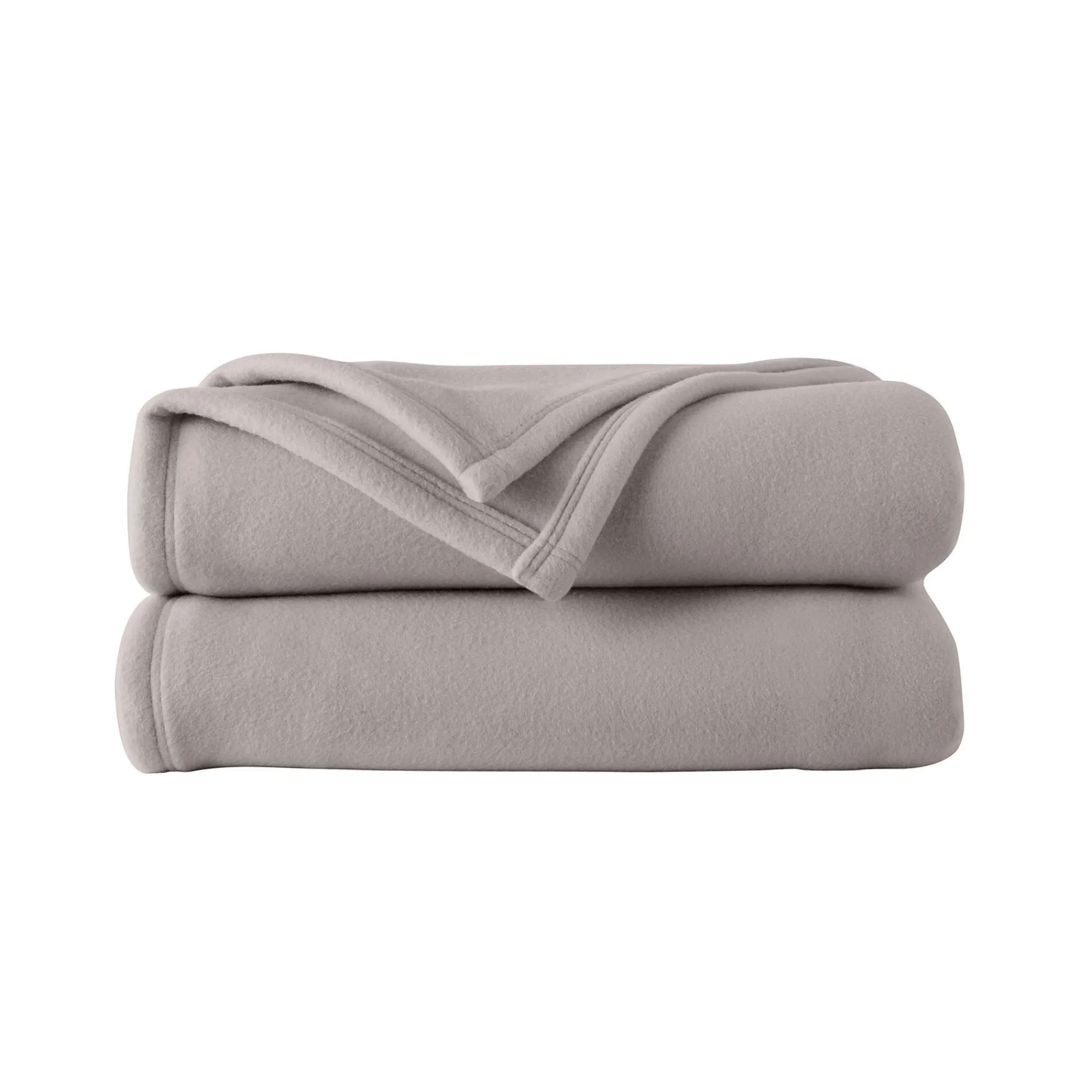 Deken<Ourson Deken in Thermotec® fleece 350g/m2 lichtgrijs