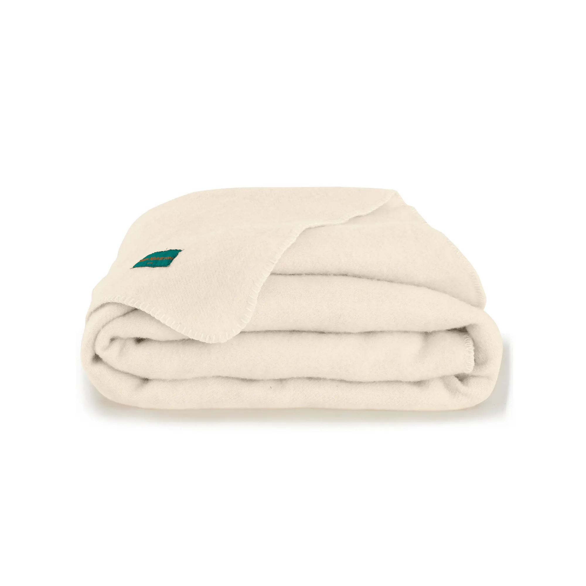 Deken<Ourson Deken in zuiver biowol, made in France naturel