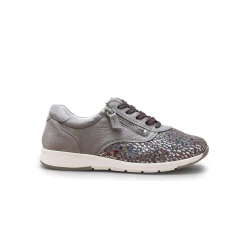 Baskets En Sneakers|Schoenen<PédiConfort Derby's in leer Hallux Confort grijs
