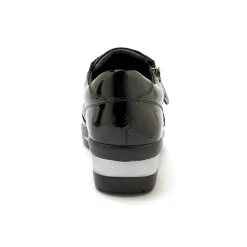 Baskets En Sneakers|Schoenen<PédiConfort Derby's met veters, kleine sleehak PÉDICONFORT zwart