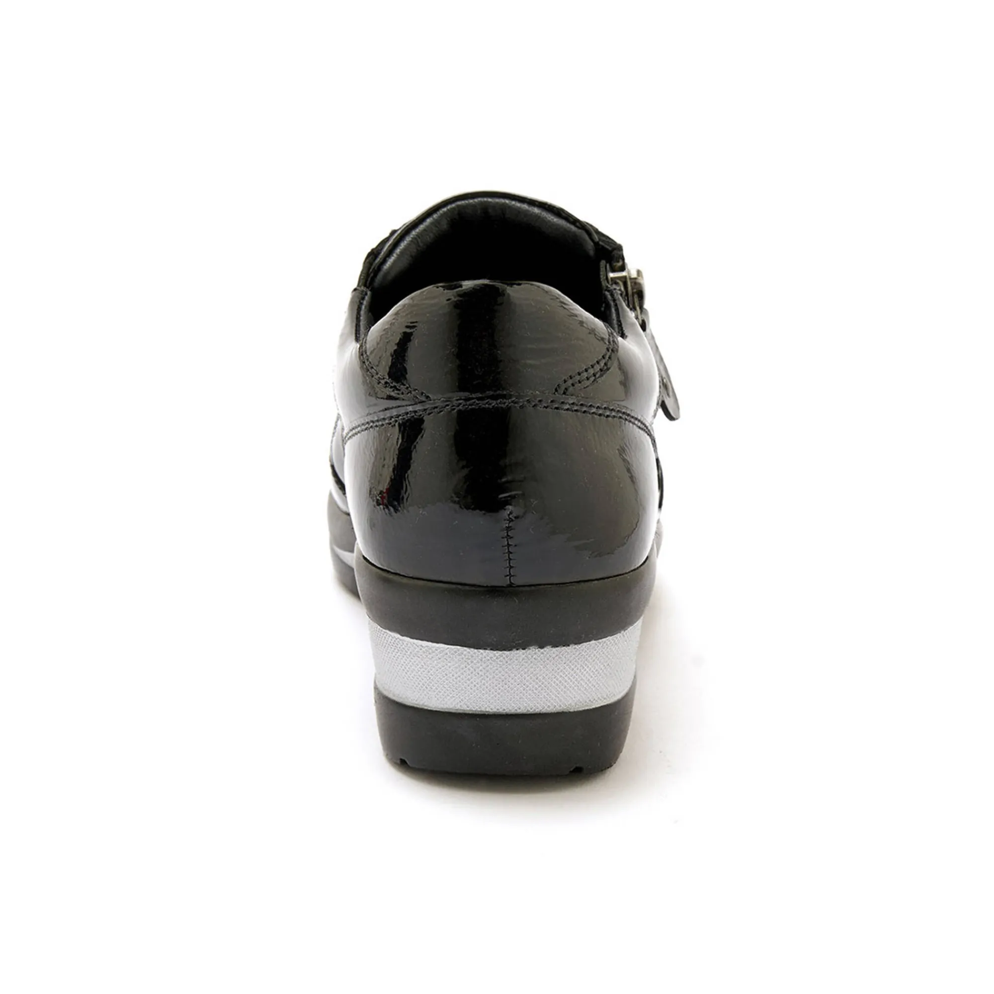 Baskets En Sneakers|Schoenen<PédiConfort Derby's met veters, kleine sleehak PÉDICONFORT zwart