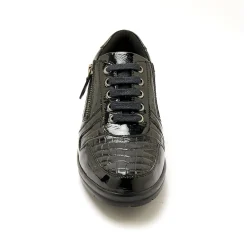 Baskets En Sneakers|Schoenen<PédiConfort Derby's met veters, kleine sleehak PÉDICONFORT zwart