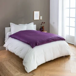 Donsdeken|Dekbed<Blancheporte Donsdeken met natuurlijke dons en pluimpjes, prestigekwaliteit aubergine