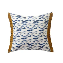 Kussen<Blancheporte Dubbelzijdig kussen met etnische print beige / karamel