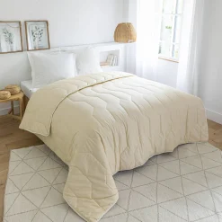 Dekbed<Blancheporte Duo dekbed - dubbele isolatie, lama 2x200 g/m2 naturel