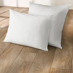 Hoofdkussen<Blancheporte Eco-hoofdkussen met natuurlijke antimicrobenwerking, medium wit