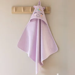 Badjas|Handdoek En Badlaken Kids<Colombine des petits Eenhoorn babybadcape parma