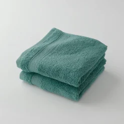 Badhanddoek<Colombine Effen badstof 540g/m2, luxe comfort cederhout