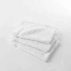 Badhanddoek<Colombine Effen badstof 540g/m2, luxe comfort wit