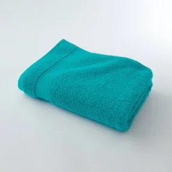 Badhanddoek<Colombine Effen badstof 540g/m2, luxe comfort smaragd