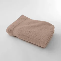 Badhanddoek<Colombine Effen badstof 540g/m2, luxe comfort taupe