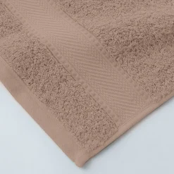 Badhanddoek<Colombine Effen badstof 540g/m2, luxe comfort taupe