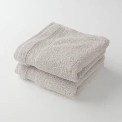 Badhanddoek<Colombine Effen badstof 540g/m2, luxe comfort zandkleur