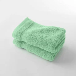 Badhanddoek<Colombine Effen badstof 540g/m2, luxe comfort amandel