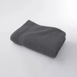 Badhanddoek<Colombine Effen badstof 540g/m2, luxe comfort antraciet