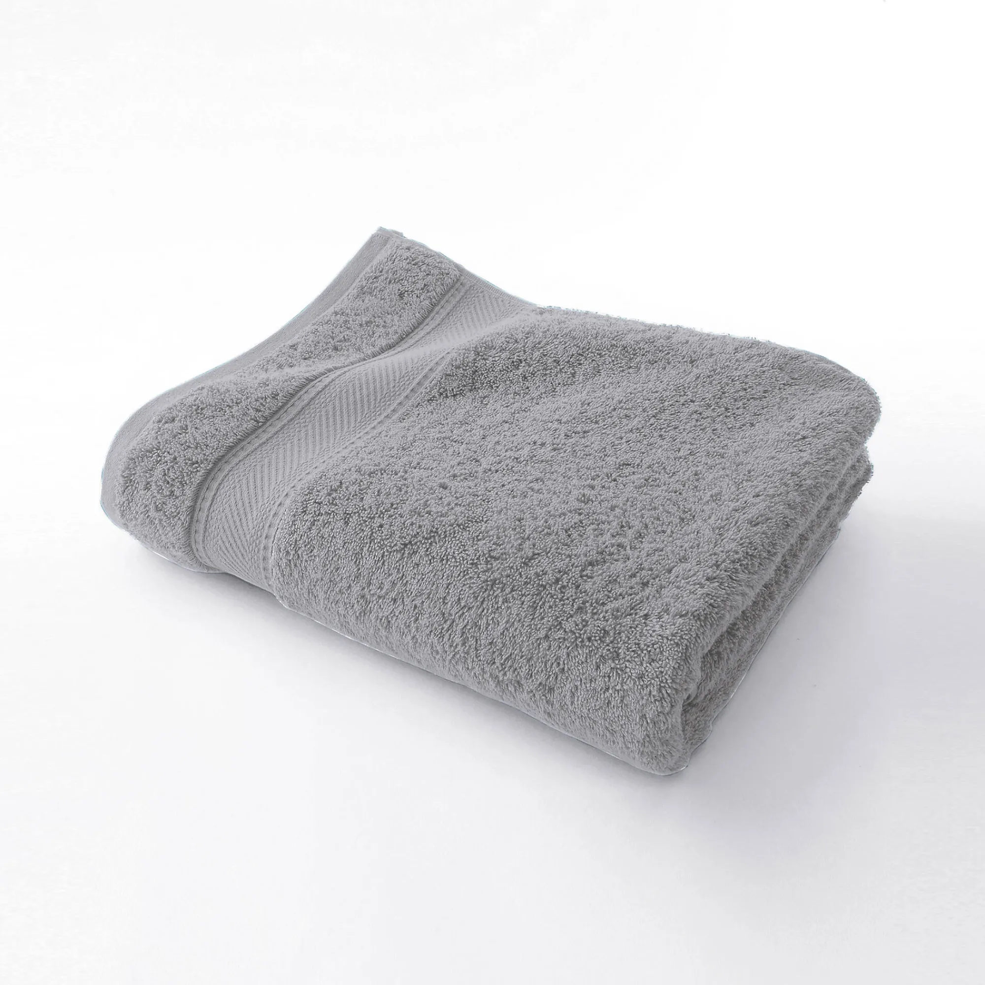Badhanddoek<Colombine Effen badstof 540g/m2, luxe comfort grijs