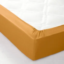 Effen Bedlinnen|Vlak Laken<Colombine Effen bedlinnen - polyester/katoen, honing