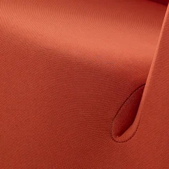 Zitbankhoes<Blancheporte Effen, bi-rekbare hoes voor kuipzetel terracotta
